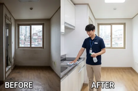 부평구 오피스텔 입주청소, 어떻게 달라야 하는가