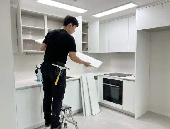 카처 스팀기로 주방 기름때 한 방에 아파트 입주청소 현장에서 알려드립니다 2